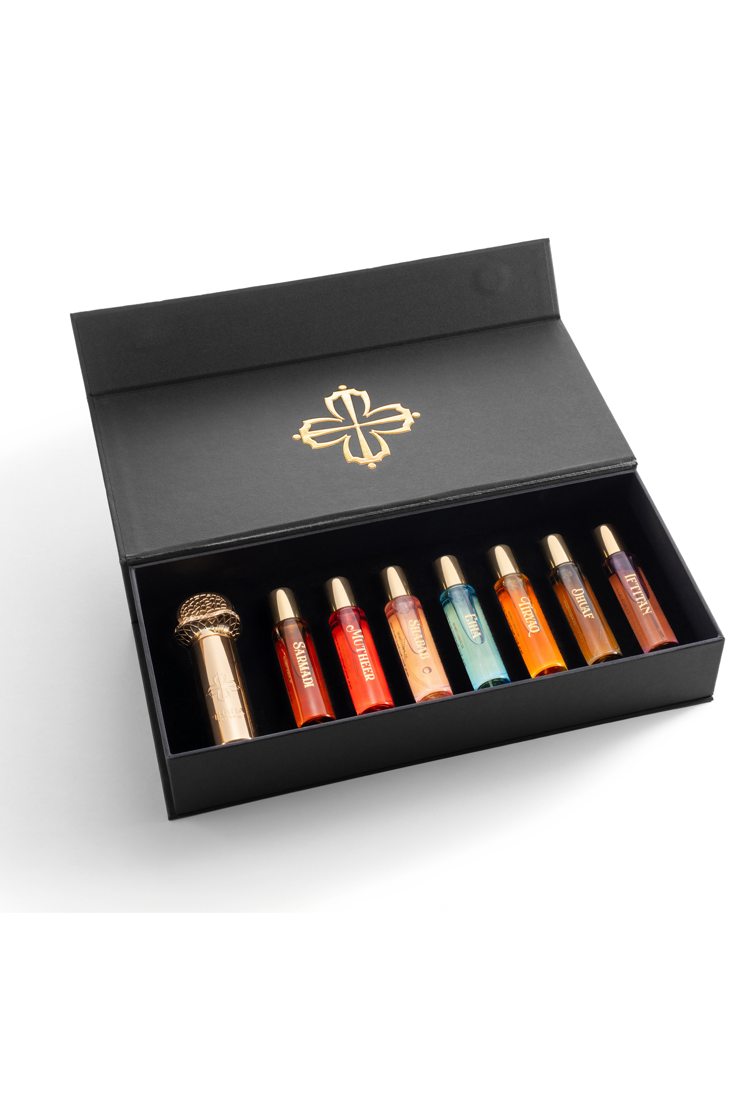 Discovery Set ( 7 X 20 ml Eau De Parfum) of Thana Parfums The Magic Elixir Collection + Free 25 Dollar GiftCard